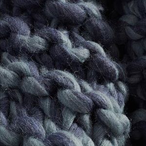 Pottery Barn Chunky Knit Throw